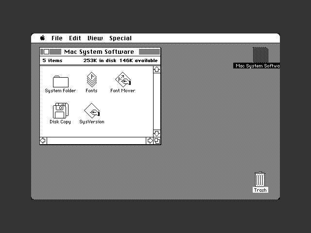 Mac System 1.x (1984)