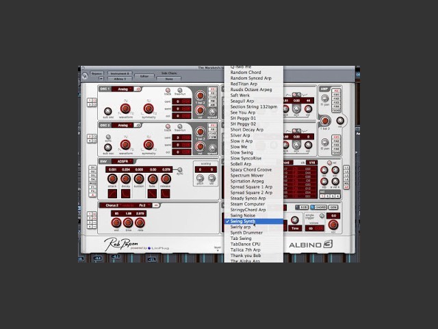 LinPlug Albino 3 vsti mac osX powerpc (with extra presets) (2007)