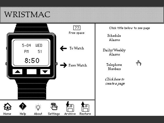 WristMac (1991)
