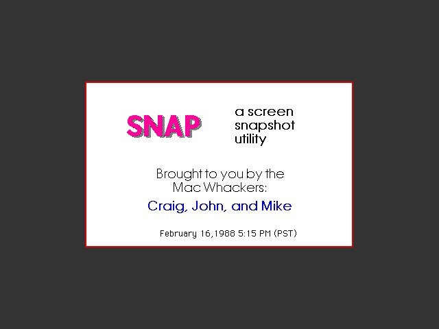 Snap (1988)