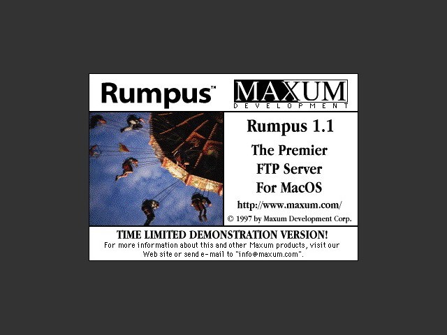 Rumpus Pro 1.1 (1999)