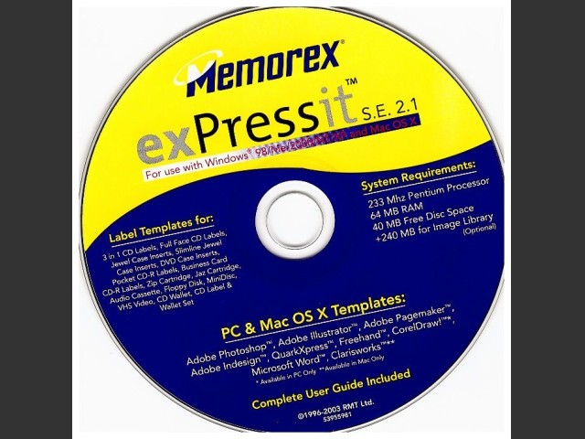 Memorex exPressit SE (2003)