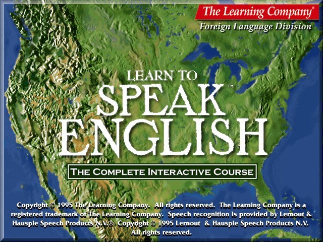 Learn To Speak English (The Complete Interactive Course) (1995)