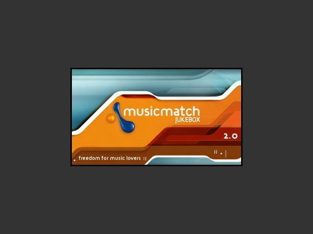 Musicmatch Jukebox 2.0 Splash Screen 