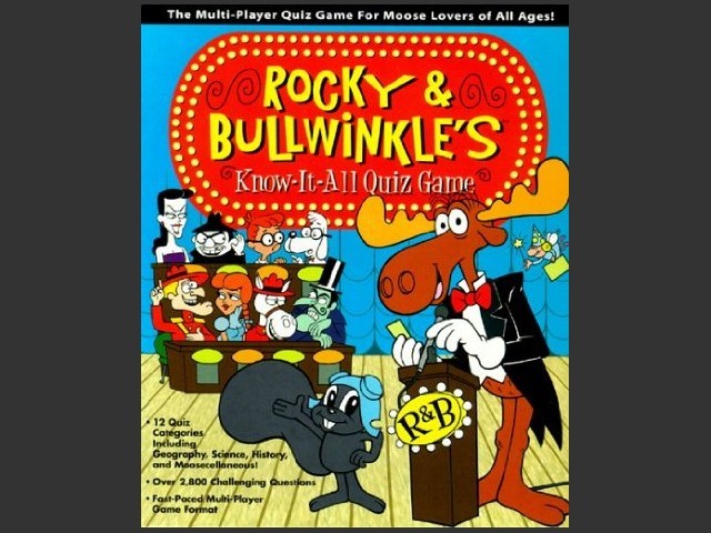 Rocky & Bullwinkle's Know-It-All Quiz Game (1998)