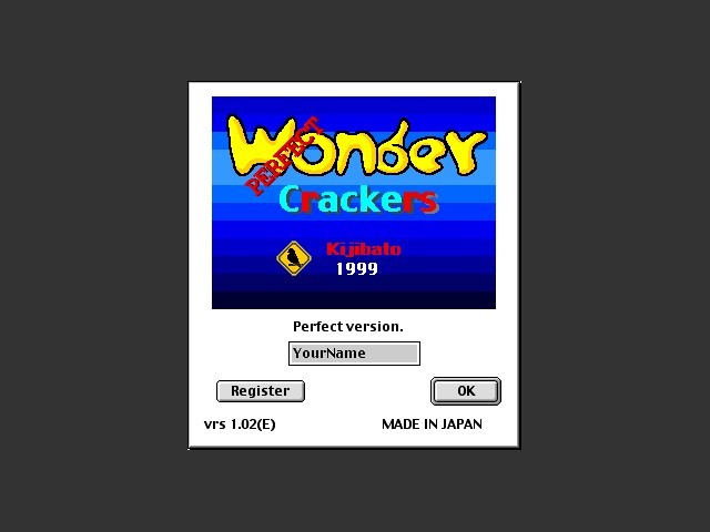 Wonder Crackers "PERFECT" (E) (1999)