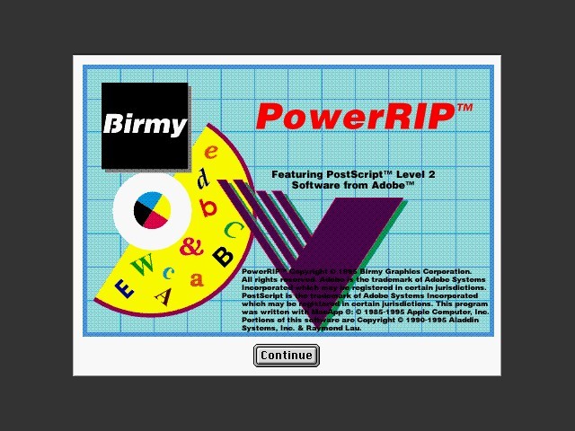 Birmy PowerRIP 4.0r1 (1996)