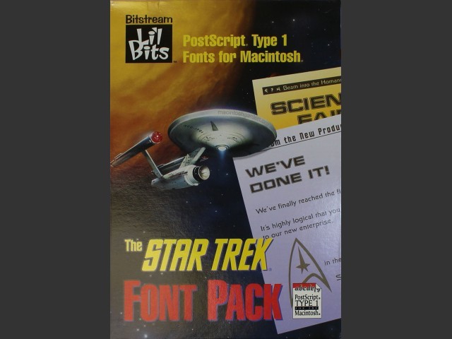 Li'l Bits Star Trek Font Packs (1993)