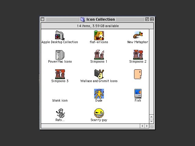 Macintosh, Simpsons, Flat Eric, and More Icons (0)