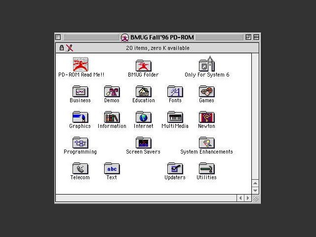 BMUG PD-ROM: Fall 1996 (1996)