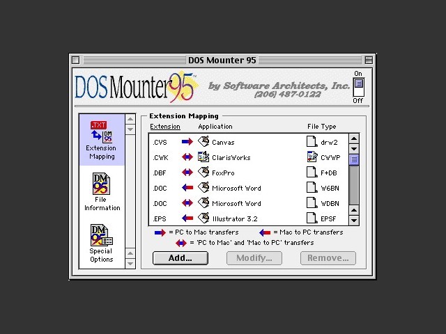 DOS Mounter 95 (1995)