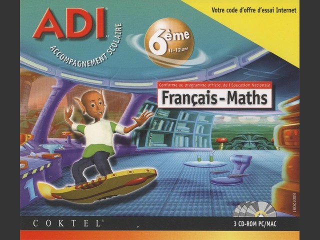 Adi 4 Français Maths 6ème (1998)