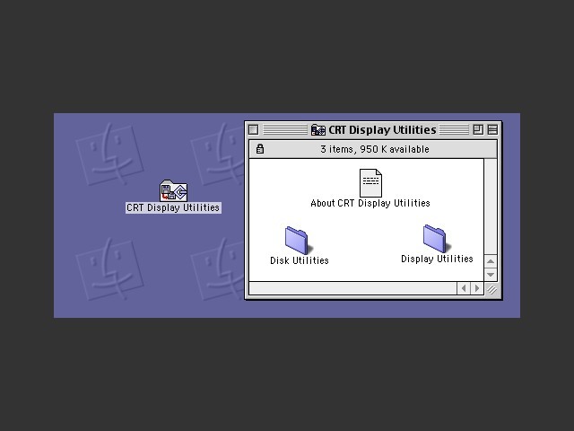 Apple Service - Display Adjustment Utilities (CRT) (2000)