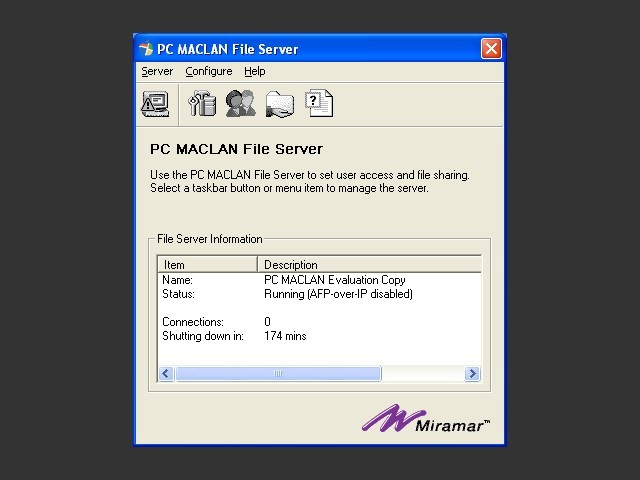 PC MacLAN for Windows NT/2K/XP 