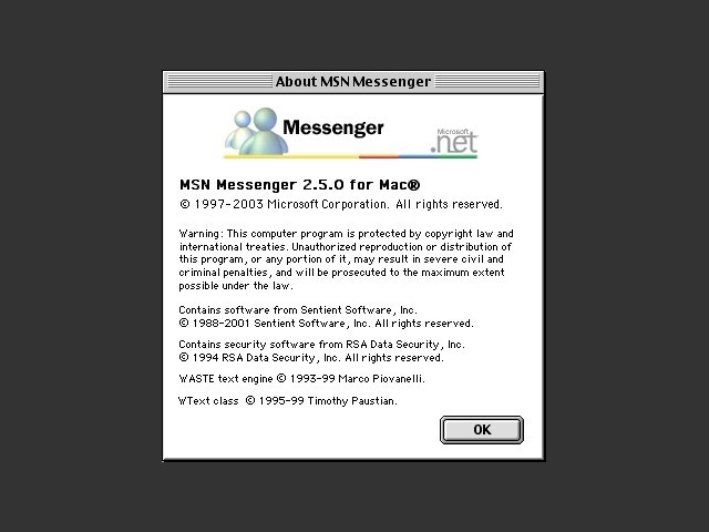 MSN Messenger 2.5.1 (2004)