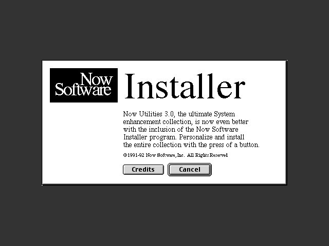 Now Utilities 3.0.2/4.0.2 (1991)
