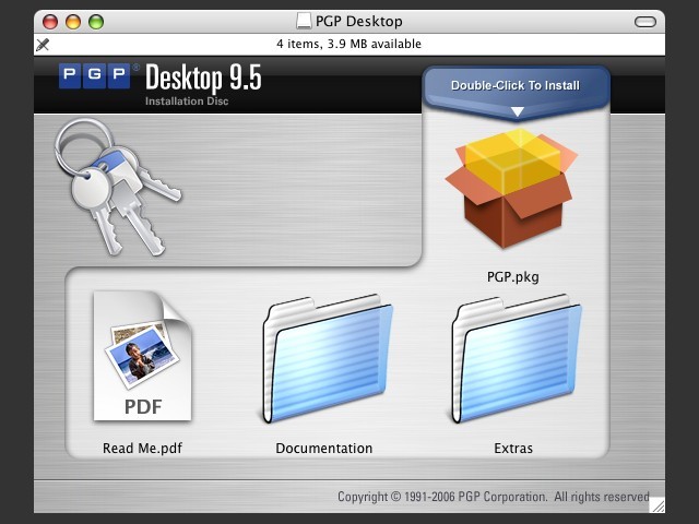 PGP Desktop for Mac 9.5.3 Build 5003 OS X 10.4.x UB (2007)