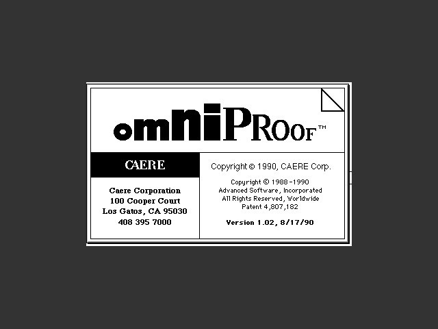 OmniProof (1990)
