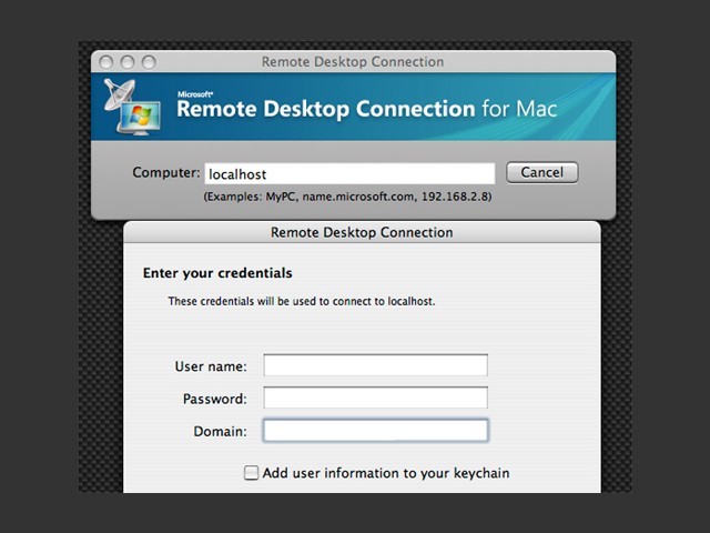 Microsoft Remote Desktop Connection (RDC) 2.1.1 (2010)
