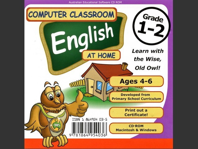 Computer Classroom Learning At Home: English - Grade 1-2 (2002)
