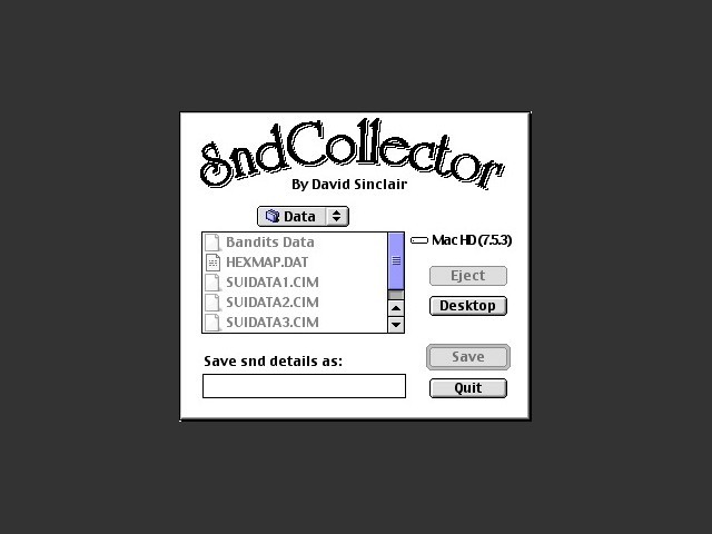 SndCollector (1991)