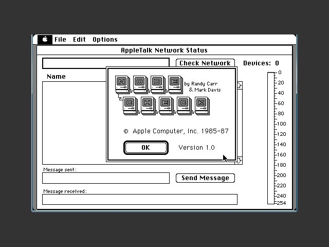 Apple Service - NodeCheck 1.0 (1987)