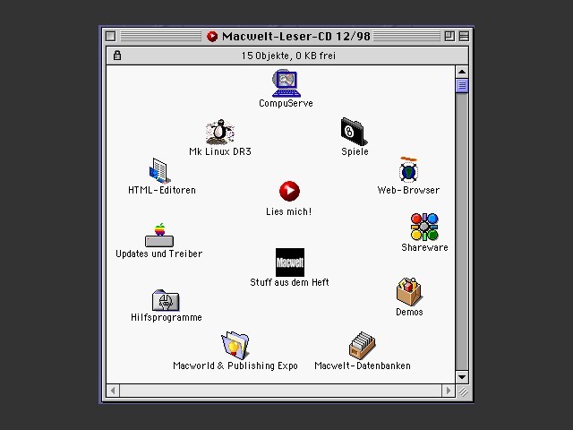 Macwelt Leser CD 98-12 (December 1998, German) (1998)
