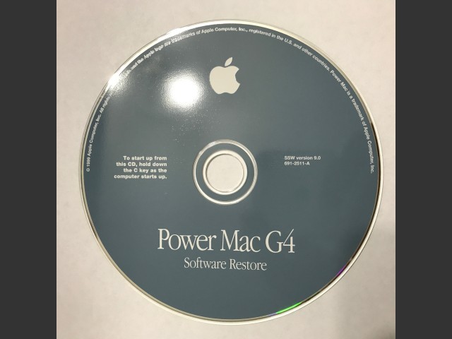 Mac OS 9.0 (G4) (691-2512-A) (CD) (1999)