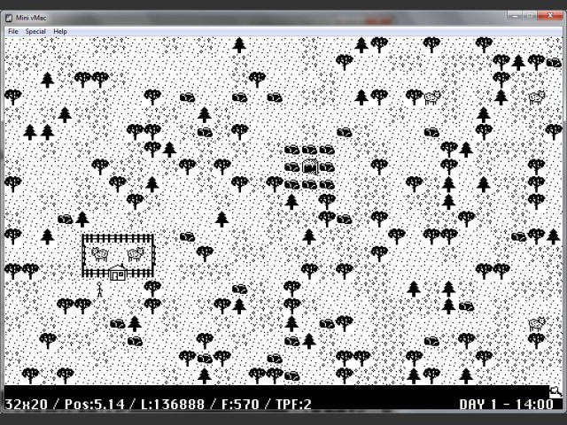 ok: A sheep game for very, very old Macs! (2021)