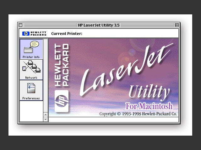 HP LaserJet Drivers & Utility Installer (1999) (1999)