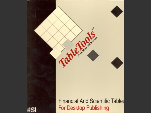 TableTools (1988)