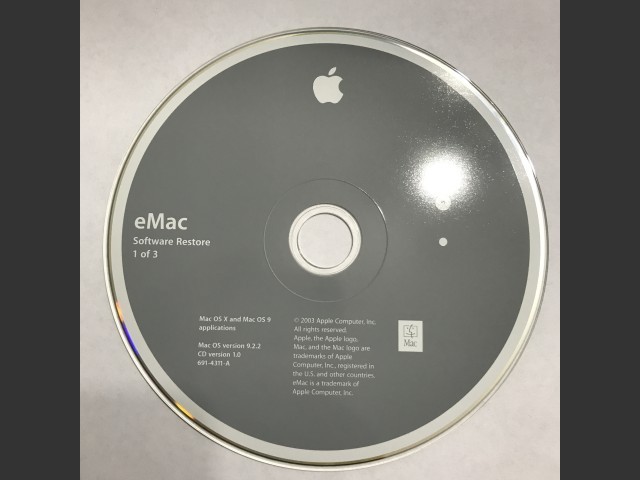 Mac OS 9.2.2 & X 10.2.4 (eMac G4/1.0 (ATI)) (2003)