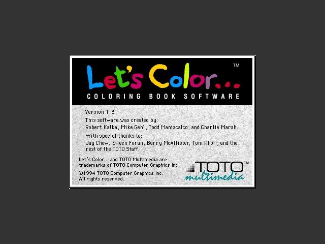 Let's Color... (1995)