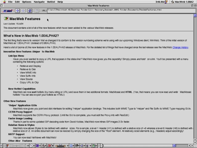 MacWeb (1994)