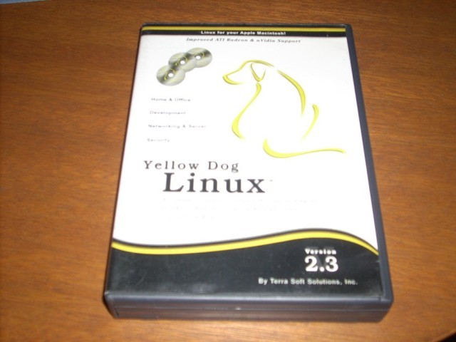 Yellow Dog Linux 2.3 (Dayton) (2002)