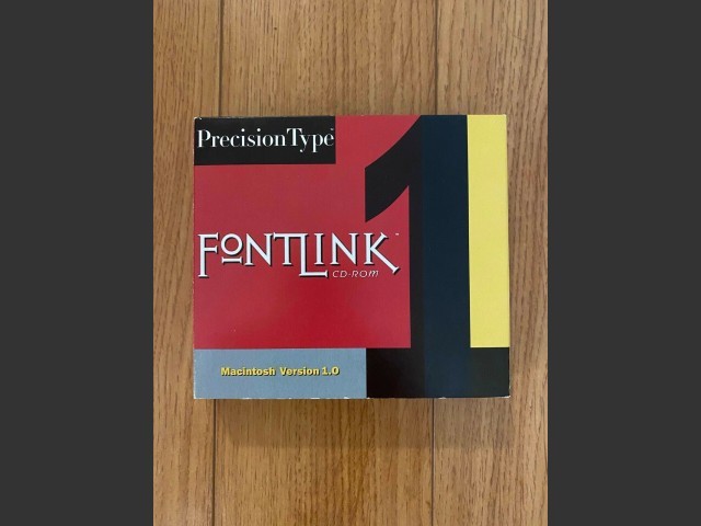 Precision Type FONTLINK 1.0 CD-ROM (1999)