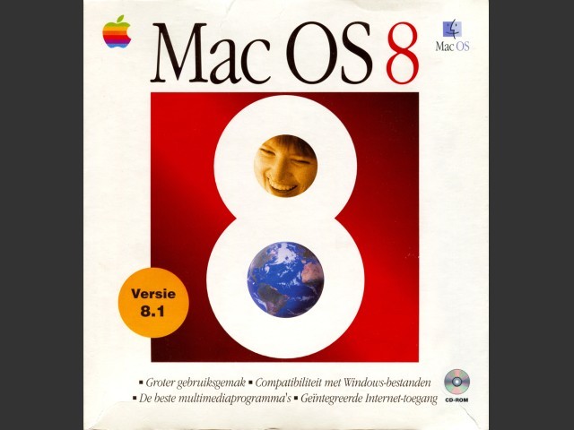Mac OS 8.1 (CD) [nl_NL] (1998)