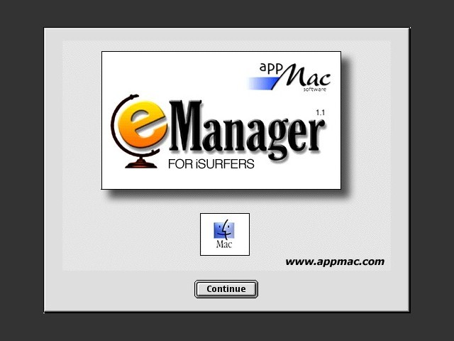 AppMac eManager 1.1 (2001)