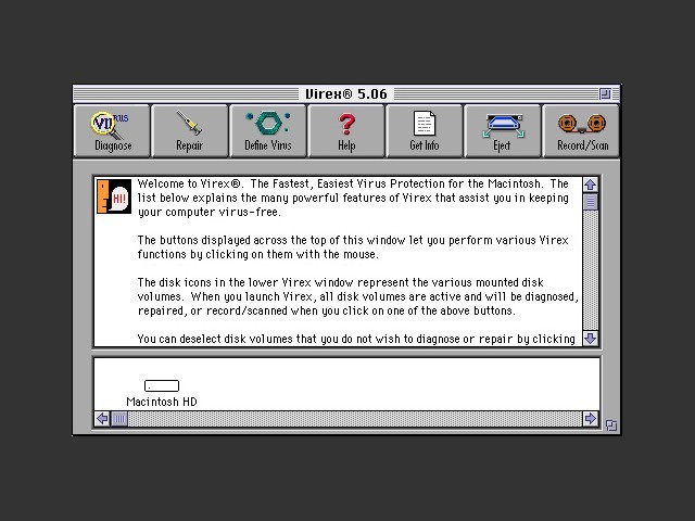 Virex 5.0.6 (1994)