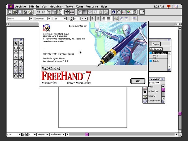 Macromedia FreeHand 7 [es_ES] (1996)