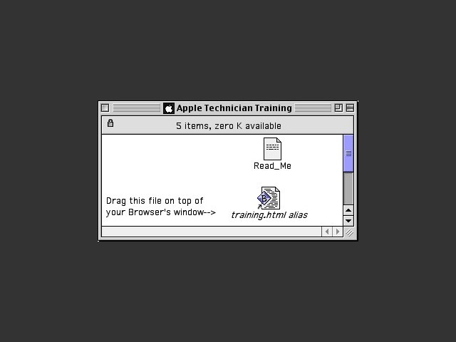 Apple Technician Training CD (2001 edition) (2001)