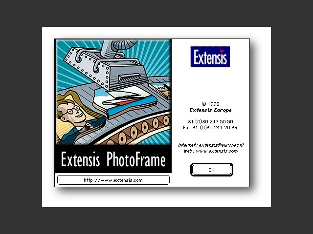 Extensis PhotoFrame 1.0 (1998)