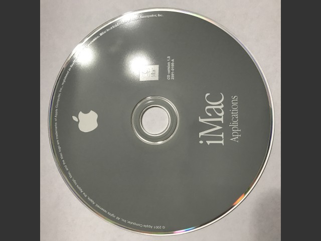 691-3195-A,Z,iMac. Applications. Disc v1.3 (CD) (2001)