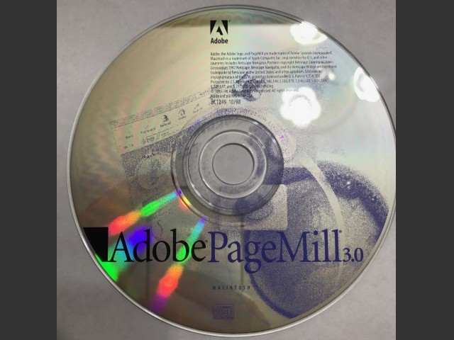 Adobe PageMill 3.0 (1998)