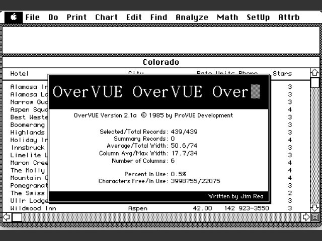 OverVUE 2.1a (1985)