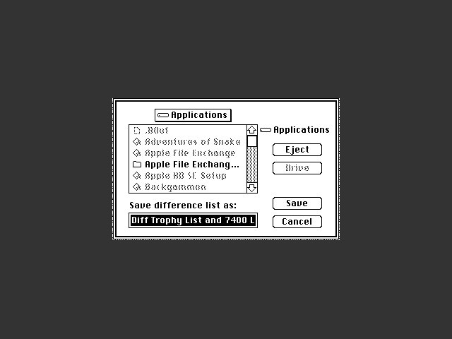 TextDiff - TEXT File Compare/Difference (1986)