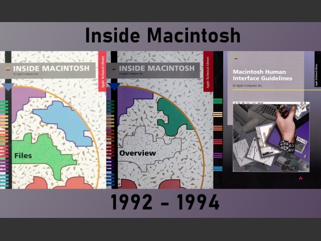 Inside Macintosh 1992-1994 (1992)