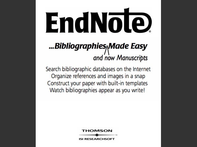 EndNote 6 (2002)