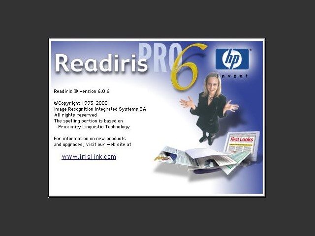 Readiris Pro 6.06 (2000)