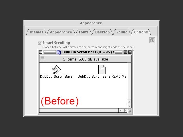 DubDub Scroll Bars (1998)